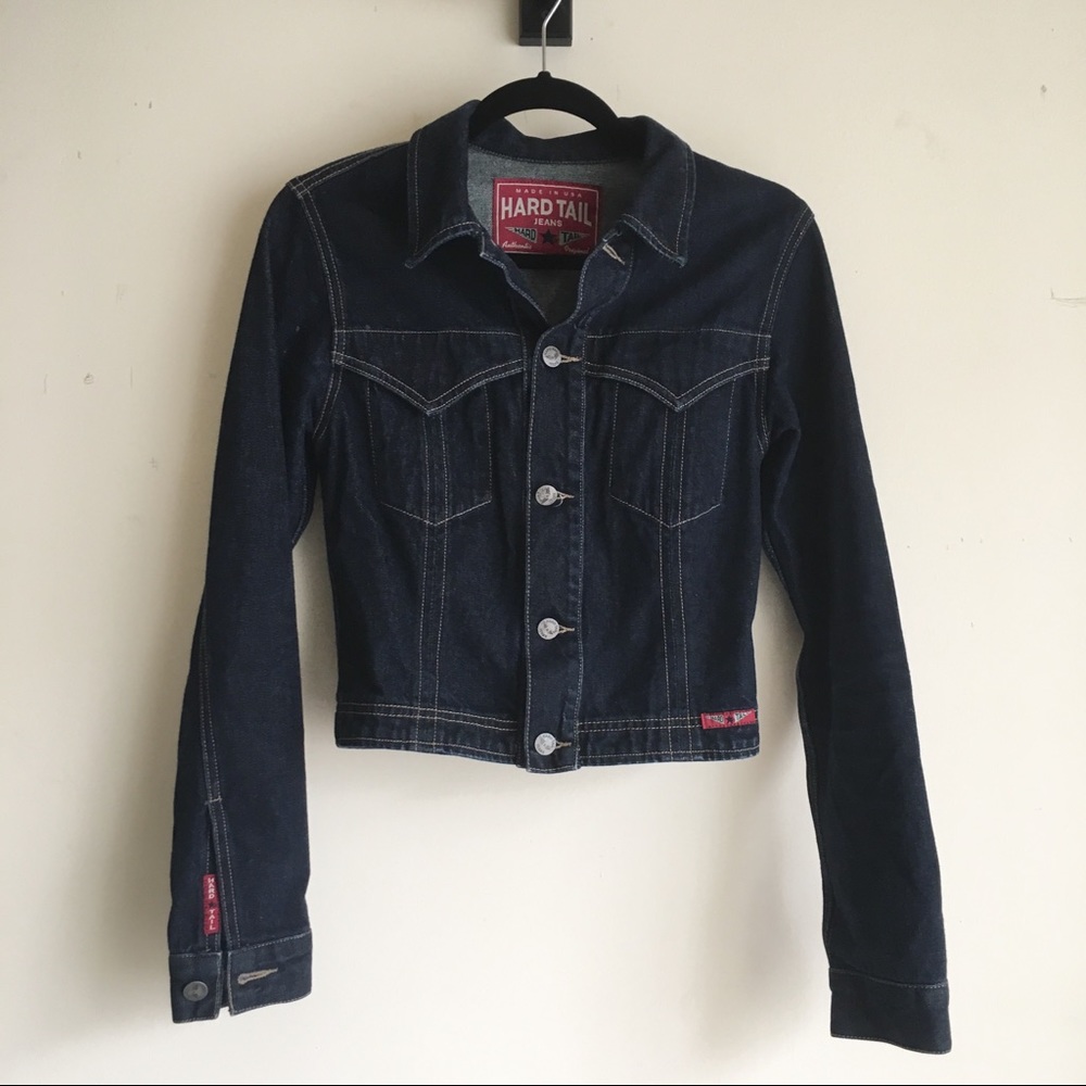 Hard Tail Jeans Dark Denim Jacket
